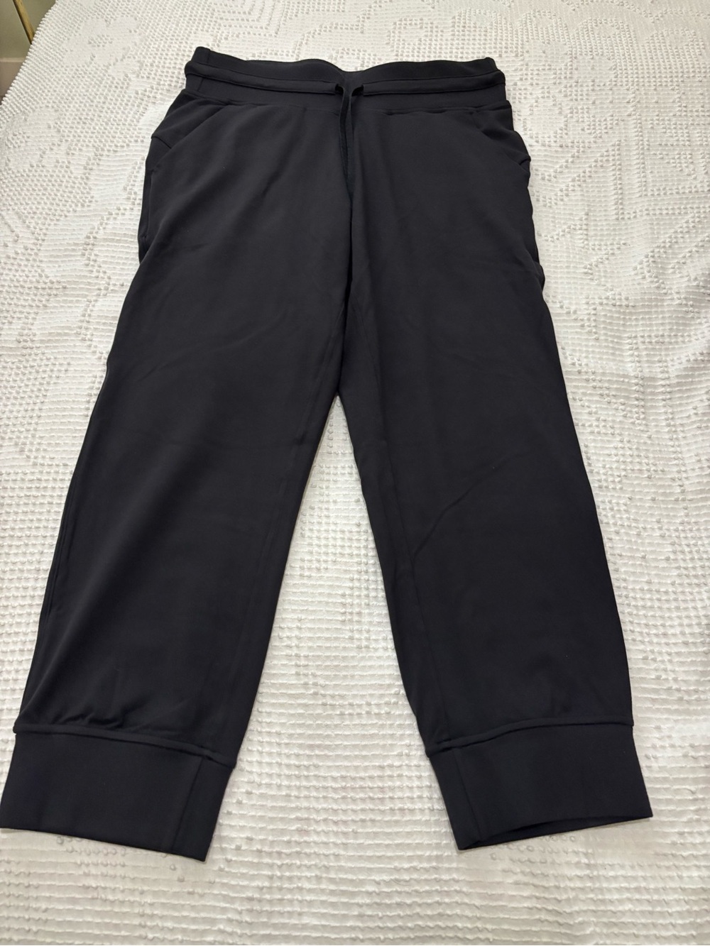 Lululemon Ready to Rulu Jogger Black Size 8 23” Cropped NWOT
